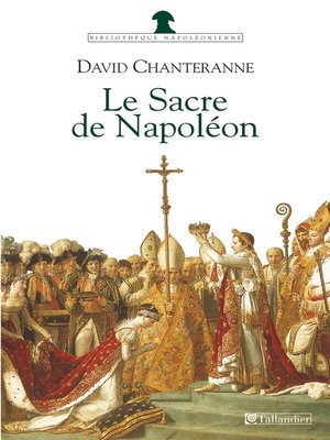 cover image of Le Sacre de Napoléon